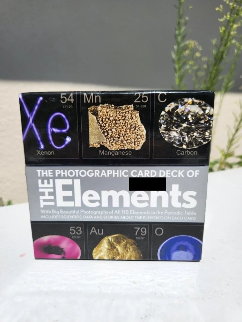 The Photographic Card Deck of the Elements Periodic Table Flash Cards 126 Cards